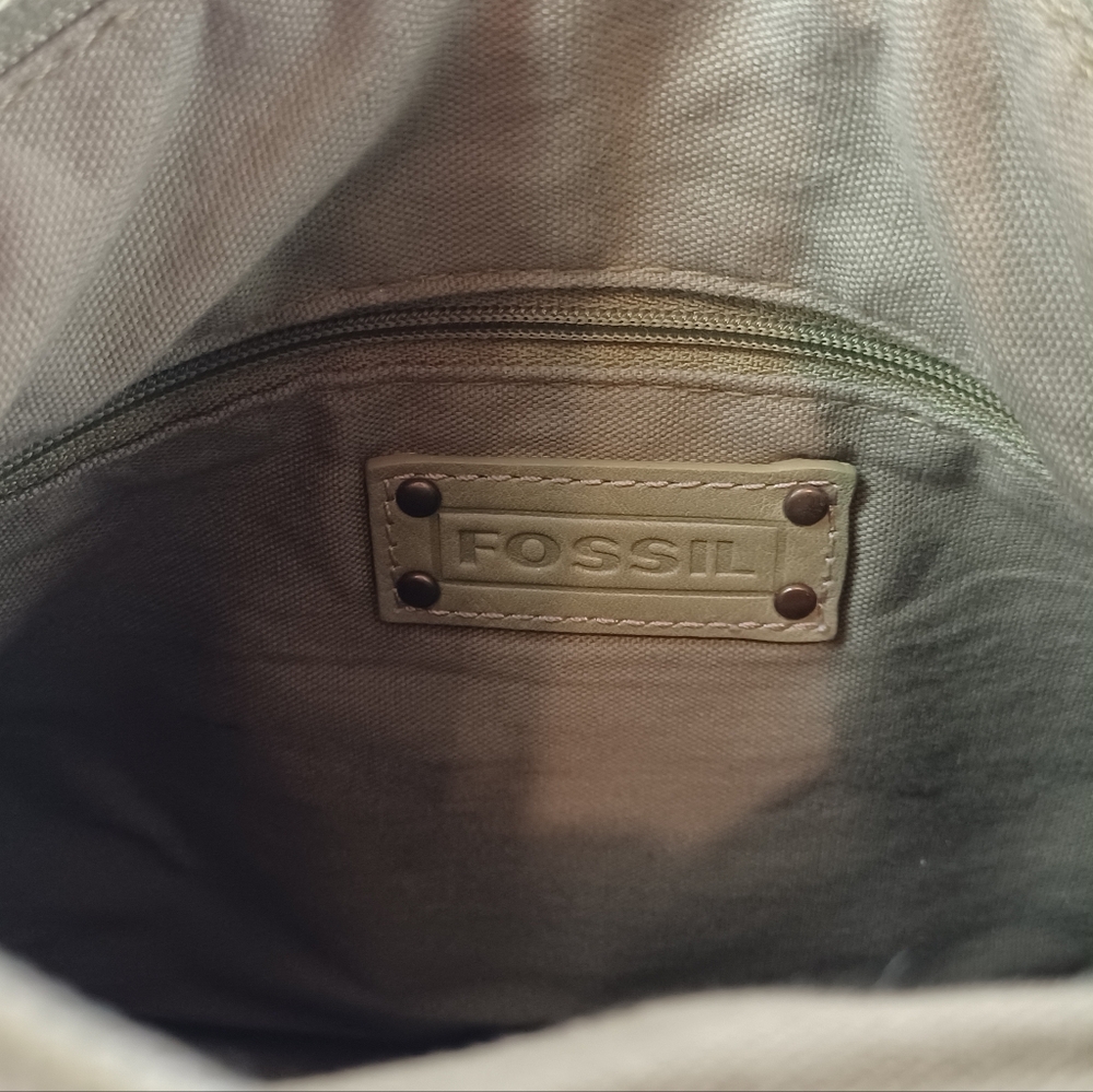 Fossil Leather Y2k Shoulder Bag - Picture 7 of 9